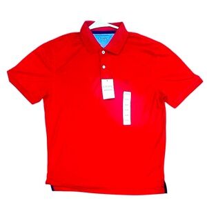 Chaps Men's Red Polo Shirt
